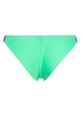 Moschino logo-embossed bikini bottoms