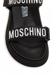 Moschino Logo-Embossed Sport Sandals