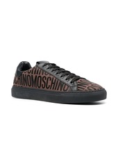 Moschino logo-jacquard low-top sneakers