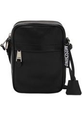 Moschino Logo Label Leather Camera Bag