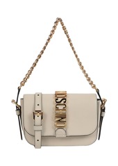 Moschino Logo Leather Belt Shoulder Bag