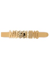 Moschino logo-lettering hair clip