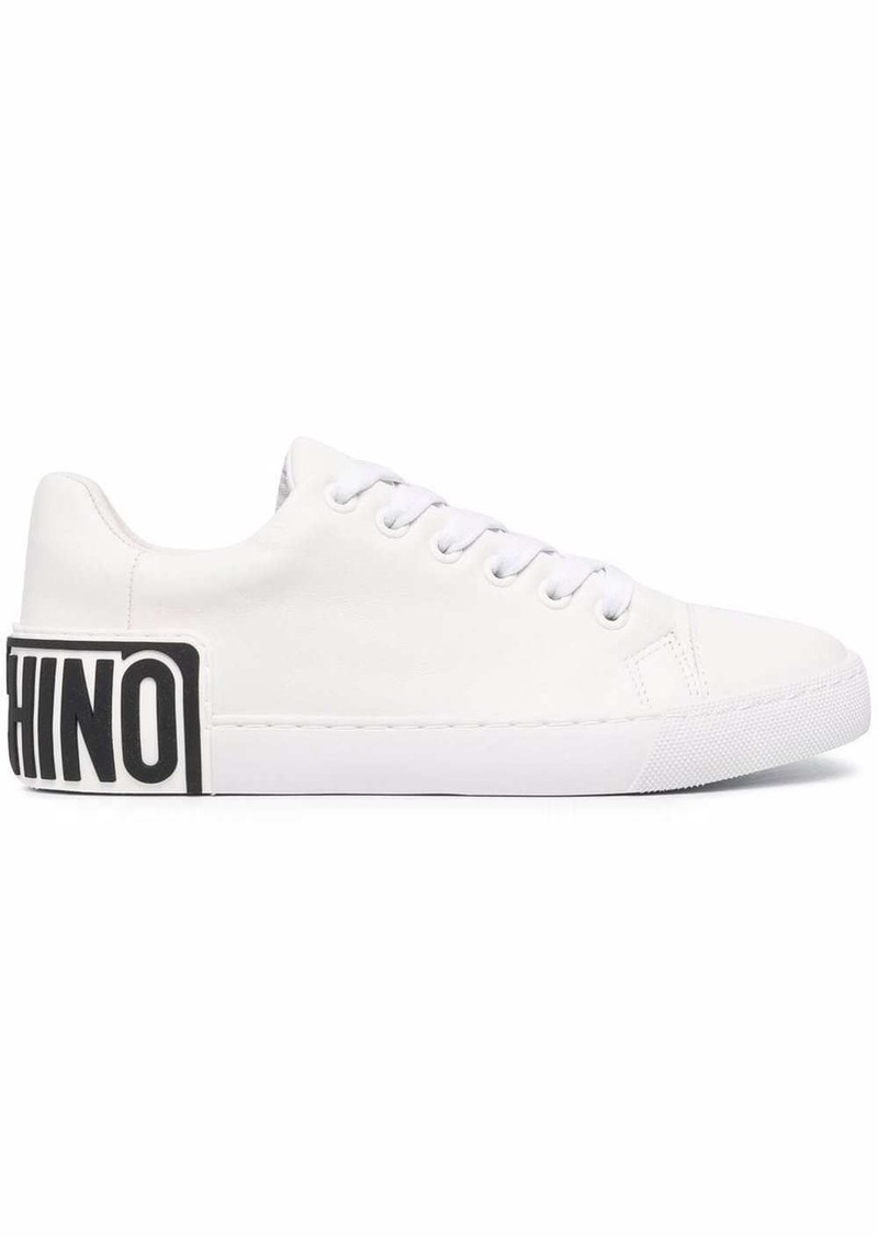 Moschino logo low-top sneakers