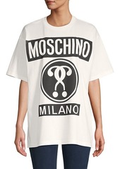 Moschino Logo Oversized Cotton Tee