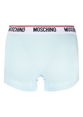 Moschino logo-print boxers