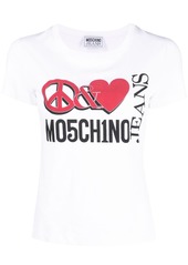 Moschino logo-print cotton T-shirt