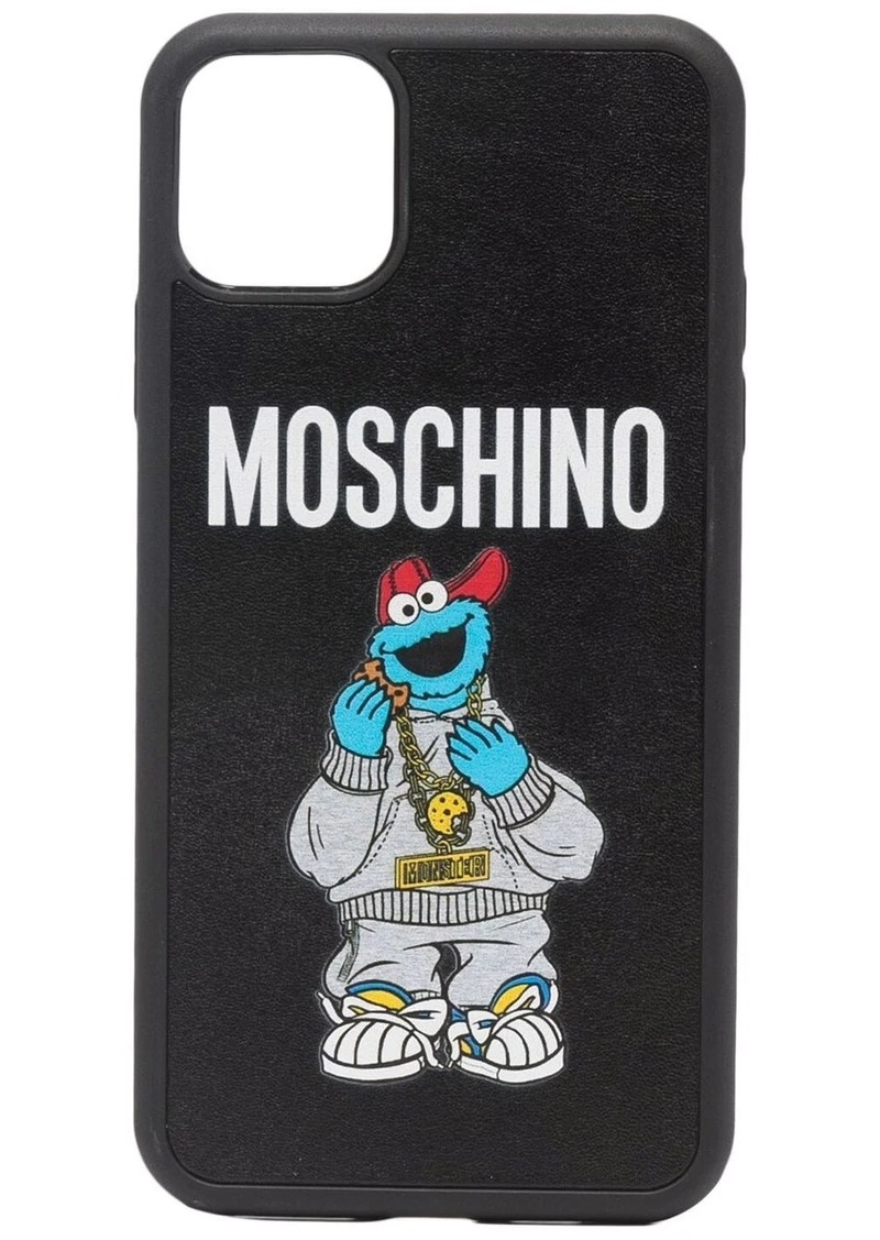 Moschino Logo Print Iphone 11 Pro Max Case Misc Accessories