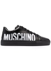 Moschino logo-print lace-up sneakers