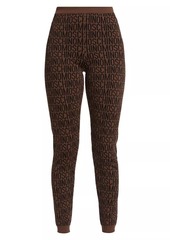 Moschino Logo Print Leggings