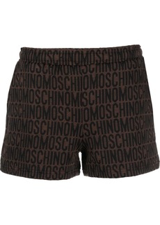 Moschino logo-print shorts