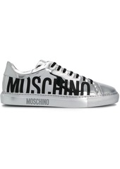 Moschino logo print sneakers