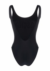 Moschino logo-print swimsuit