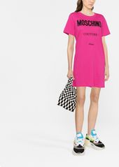 Moschino logo-print T-shirt dress