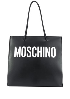 Moschino logo print tote