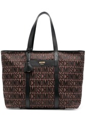 Moschino logo-print tote bag