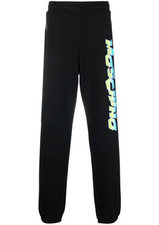 Moschino logo-print track pants