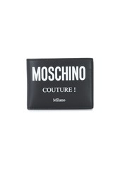 Moschino logo-print folding wallet