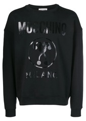 Moschino logo printed sweatshirt