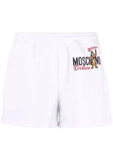 Moschino x Kellogs' logo-printed track shorts