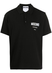Moschino logo short-sleeve polo shirt