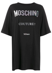 Moschino logo T-shirt dress
