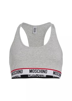 Moschino Logo Tape Bra