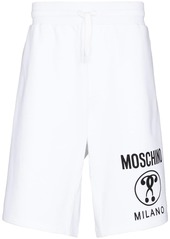 Moschino logo track shorts