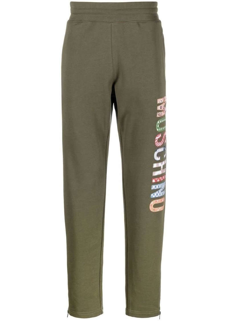 Moschino logo-print track pants