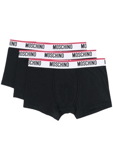 Moschino logo trim boxers