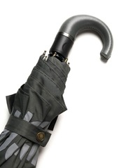 Moschino logo-trim umbrella