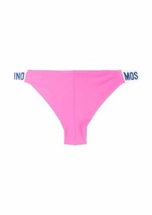 Moschino logo-waistband bikini bottom