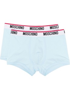 Moschino logo-waistband boxer pack
