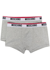 Moschino logo waistband boxer set
