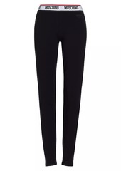 Moschino Logo Waistband Leggings