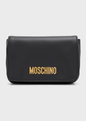 Moschino Men's Small Leather Crossbody Bag