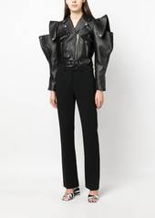 Moschino mid-rise straight-leg trousers