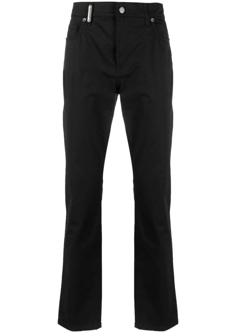 Moschino mid-rise straight-leg trousers