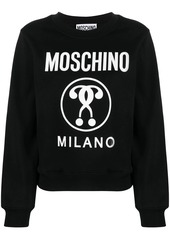 Moschino Milano logo-print sweatshirt