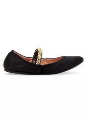 Moschino Mini Logo Ballet Flats