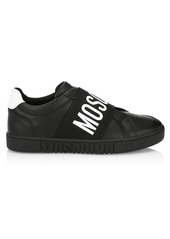 Moschino M.Logo Low-Top Leather Sneakers