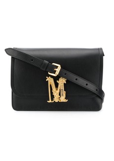 Moschino monogram plaque shoulder bag