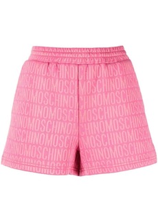 Moschino monogram-print shorts