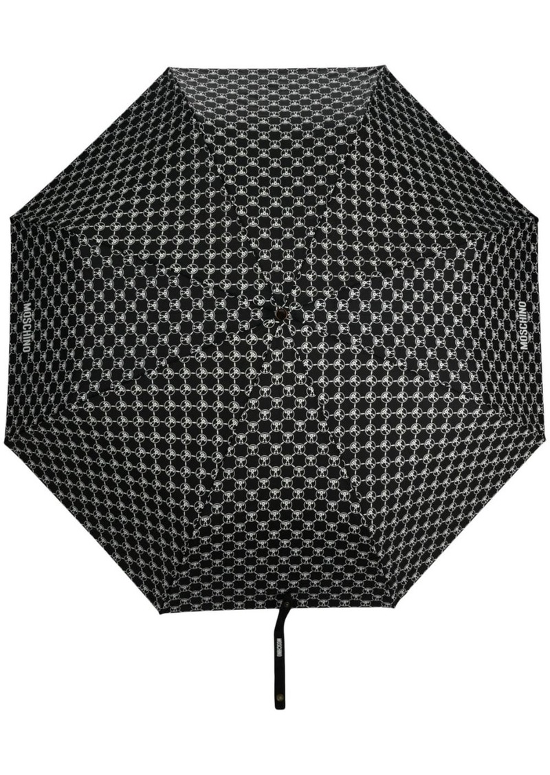 Moschino monogram-print umbrella