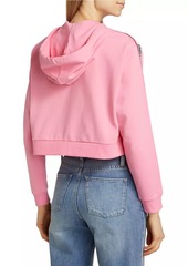 Moschino Mos Under Donna-Velmar Zip-Front Hoodie