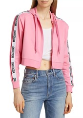 Moschino Mos Under Donna-Velmar Zip-Front Hoodie