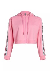 Moschino Mos Under Donna-Velmar Zip-Front Hoodie