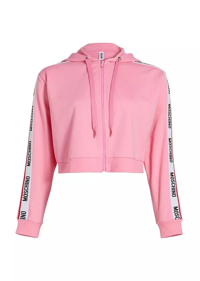 Moschino Mos Under Donna-Velmar Zip-Front Hoodie