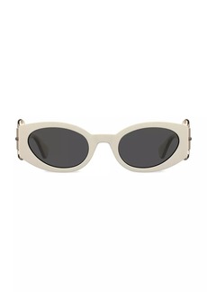 Moschino MOS154/S 53MM Oval Buckle Sunglasses