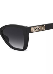 Moschino MOS155/S 55MM Cat-Eye Sunglasses