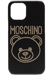 Moschino studded teddy iPhone 12 Pro Max case